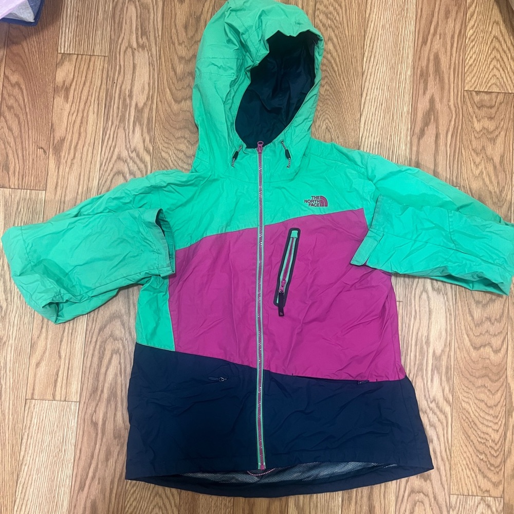 The North Face Women’s Retro Colorblock Windbreaker | XL | Rare Vintage Look